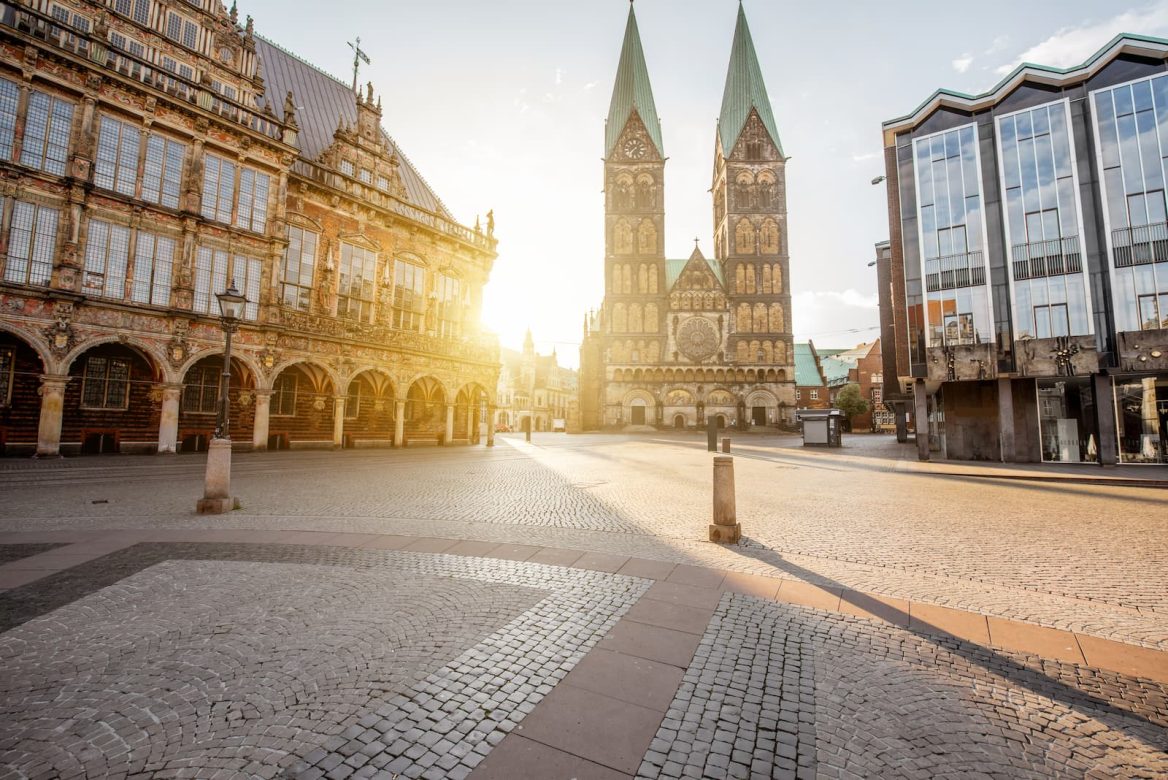 Marktplatz Bremen, Rathaus, Dom und Bürgerschaft