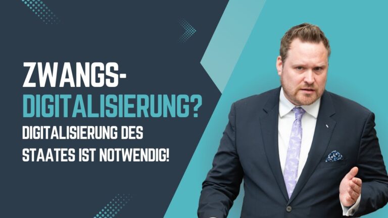 Zwangsdigitalisierung? Das ist kein Antrag – das ist Theater!