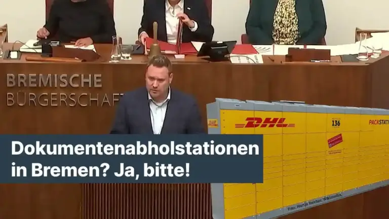 Abholstationen für Dokumente in Bremen? Ja, bitte!