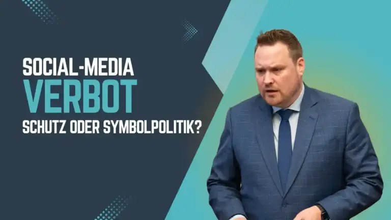 Social Media-Verbot bis 14? Schutz ja – Symbolpolitik nein!