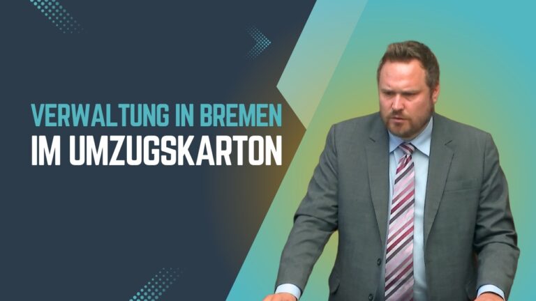 Bremens Verwaltung fährt Akten im Umzugskarton – während der Bund KI baut