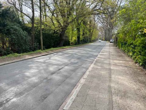 Fehlende Nebenanlagen an der Oberneulander Landstraße