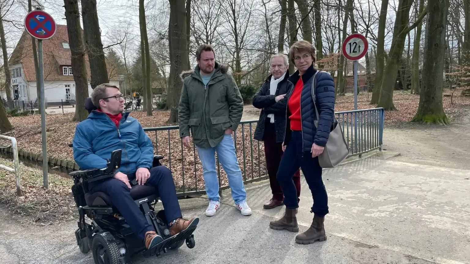 Kritik und Lob für Barrierefreiheit im Stadtteil
