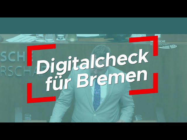 Digitalisierung vorantreiben – Einführung des Digitalchecks in Bremen