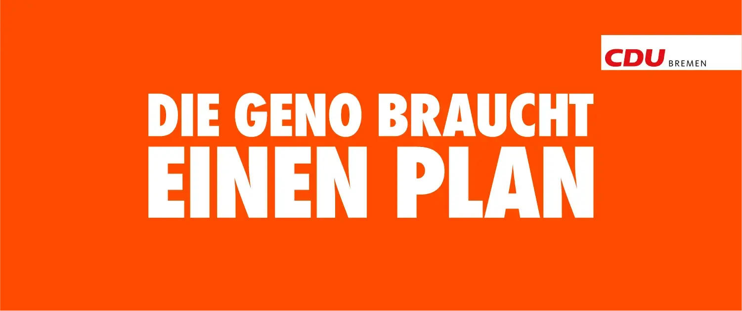 GeNo Krise: Die GeNo braucht einen Plan. Zukunftsplan 2025 muss kommen.